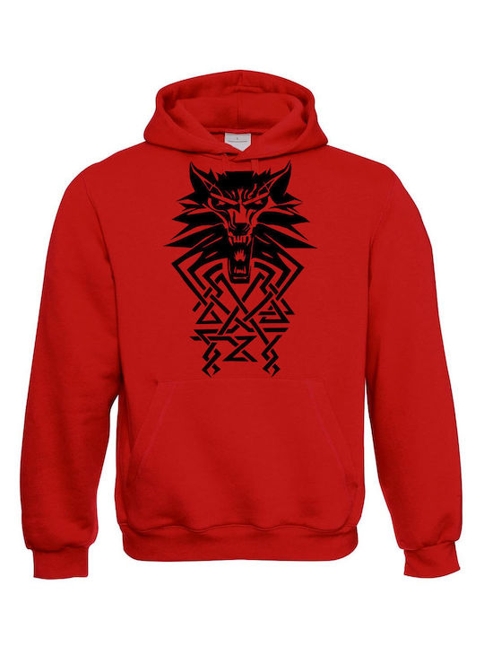 LOGO Hoodie Red