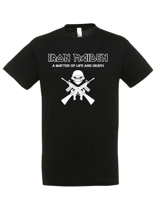 Stedman T-shirt Iron Maiden Black Cotton