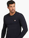CORE Herrenbluse Langarm Marineblaue