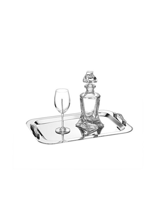 Set complet de bouncer 318N Tavă-Carafe-Set de pahare de vin