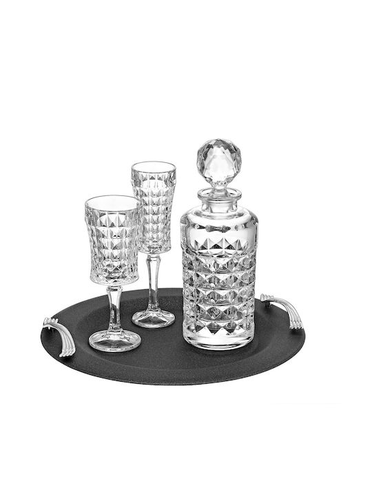 Set complet de sărituri 307N Set tavă-Carafe-Set de pahare de vin