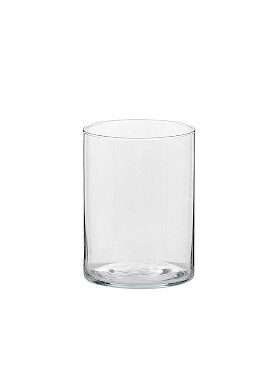 Διακοσμητικό Βάζο Glas Κύλινδρος Transparent 15x40x40cm 1Stück