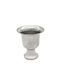 Savvas Design Vază Decorativă Argint Argintiu 7x7x8cm 1buc