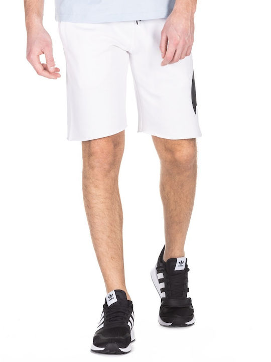 District75 Men's Athletic Shorts White