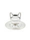 Savvas Design Vază Decorativă Argint Argintiu 7x7x9cm 1buc
