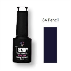 Trendy Color Cosmetics Lac de unghii semipermanent No84 Pencil 6ml Trendy Color Cosmetics Lac de unghii semipermanent No84 Pencil 6ml