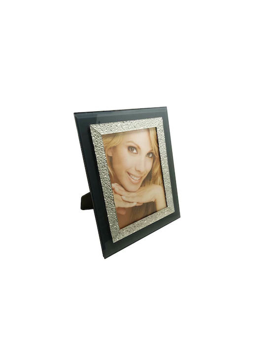 Glas Fotorahmen mit Grauem Rahmen