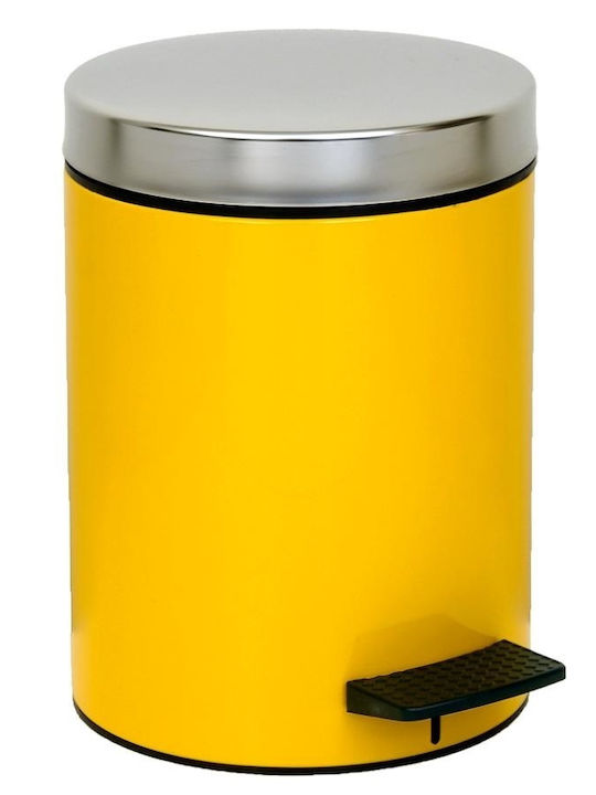 Pam & Co Plastic Toilet Bin 3lt Yellow