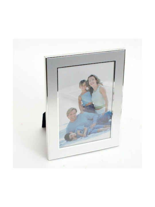 Metallic Photo Frame with Silver Frame