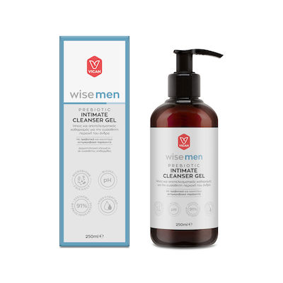 Vican Wise Men Prebiotic Intimate Gel Καθαρισμού 250ml