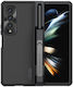 Nillkin Plastic Back Cover Durable Black (Galaxy Z Fold4)