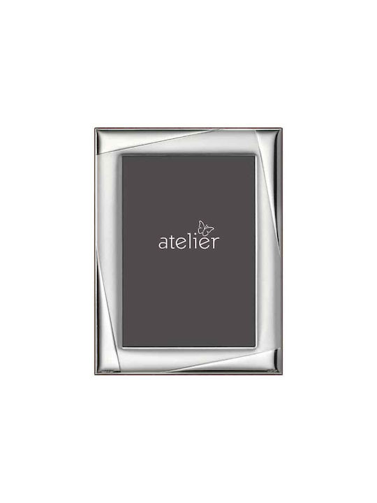 Atelier Κορνίζα Ασημένια με Ασημί Πλαίσιο 13x9