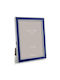 Addison Ross Royal Blue Enamel Silver Photo Frame