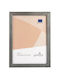 The Paper Box Silver Photo Frame with Silver Frame