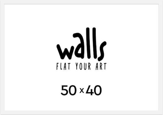 Walls Wall-mounted Wooden Photo Frame with White Frame