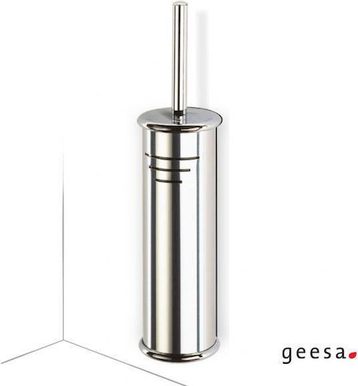 Geesa Standard Hotelia Metallic Toilet Brush Silver