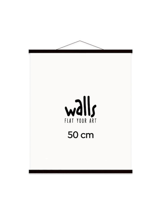 Walls Κορνίζα Τοίχου Ξύλινη με Μαύρο Πλαίσιο