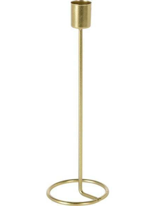 Candle Holder Metal in Gold Color 10cm 1pcs