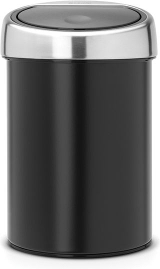 Brabantia Inox Καλαθάκι Μπάνιου 3lt Μαύρο