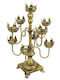 Kersten Candle Holder Metal 9 Seats in Gold Color 41x58x58cm 1pcs