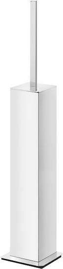 Bronze Art Metallic Toilet Brush Silver