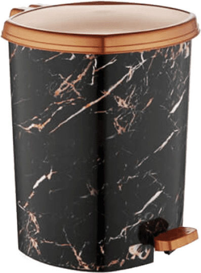 Happy House Plastic Bathroom Basket 11lt Brown