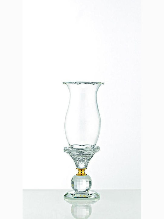 Кандилник Crystal в Прозрачен Цвят 7x7x22бр 1бр
