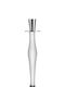 Orrefors Candle Holder Crystal in Transparent Color 10.5x29cm 1pcs