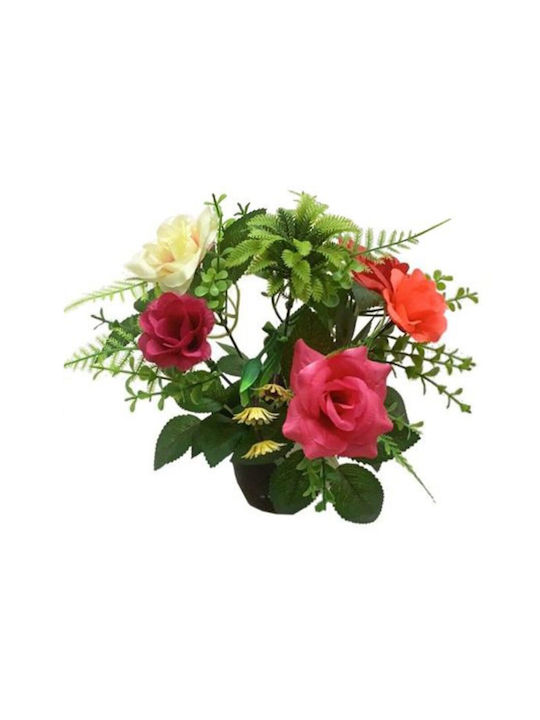 Bouquet of Artificial Flowers 22cm 1pcs