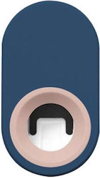 Presă cu Distribuitor Automat de Pastă de dinți Tapet Plastic Albastru