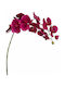 Artificial Decorative Branch Orchid Fuchsia 1pcs