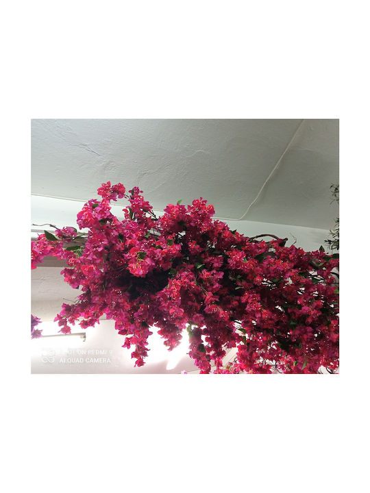 Artificial Decorative Branch Purple 150cm 1pcs