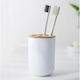 Dream House Store Toothbrush Support Base Bamboo White
