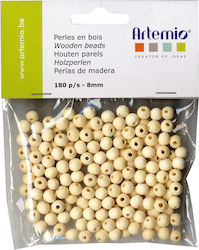 Artemio Craft Beads White 8mm 180pcs