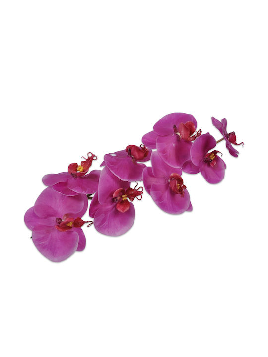 Artificial Decorative Branch Orchid Fuchsia 83cm 1pcs