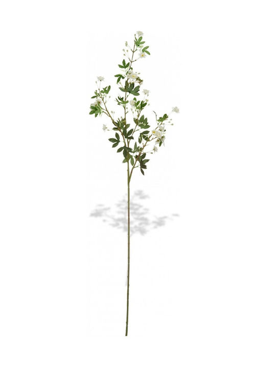 Artificial Decorative Branch White 90cm 1pcs