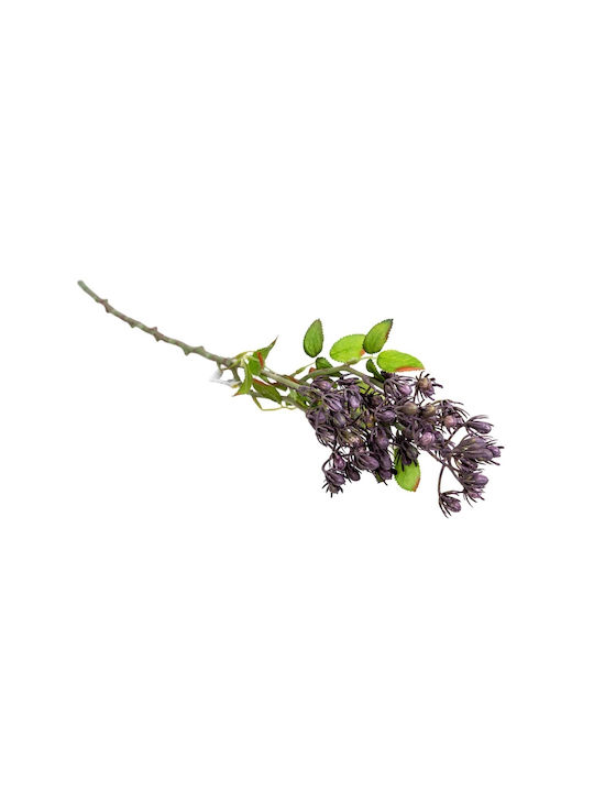 Artificial Decorative Branch Purple 73cm 1pcs