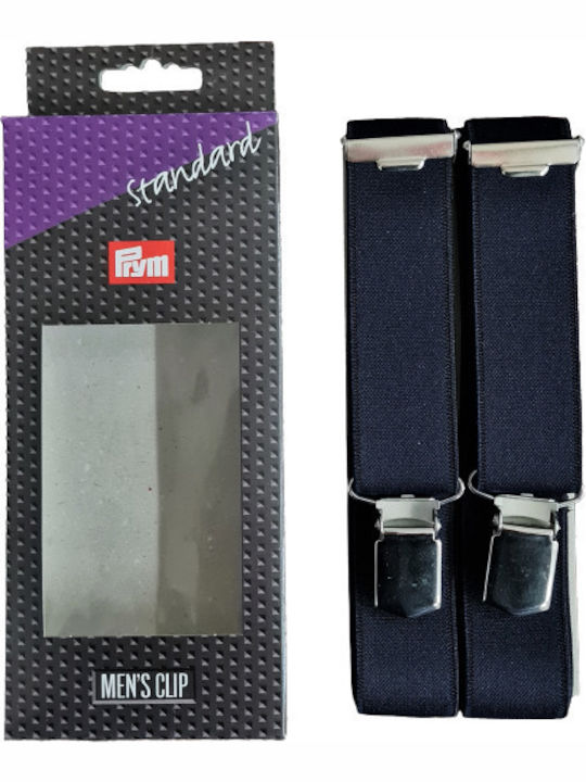 Prym Suspenders Monochrome Navy Blue