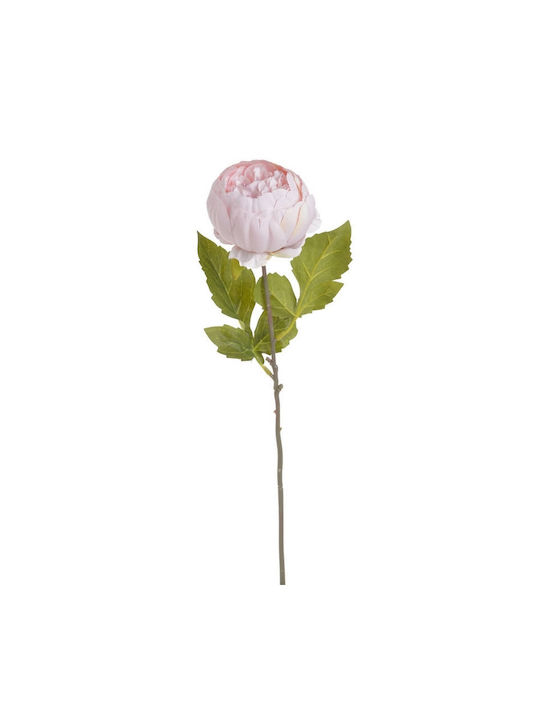 Ramură Decorativă Artificială Peony Pink 42cm 1buc