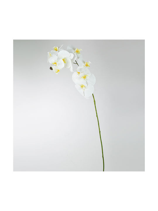 Ramură Decorativă Artificială Orhidee White 97cm 1buc