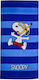 Stamion Snoopy Diver Kids Beach Towel Blue 140x70cm