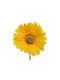 Artificial Decorative Branch Yellow 50cm 1pcs