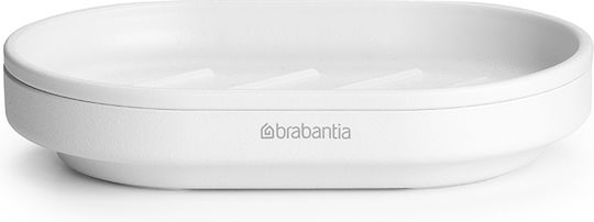 Brabantia Σαπουνοθήκη Επιτραπέζια Μεταλλική Λευκή