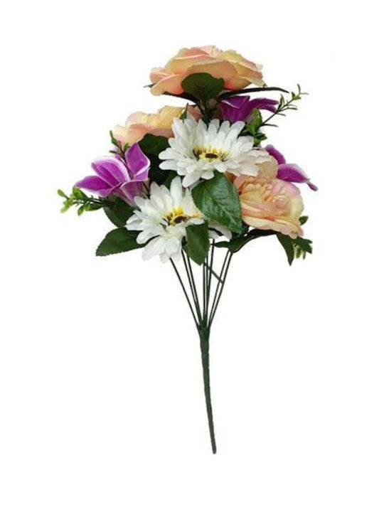 Bouquet of Artificial Flowers Διακοσμητικό 45cm 1pcs