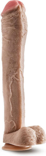 Dr. Skin Mr. Ed Ρεαλιστικό Dildo με Όρχεις και Βεντούζα Flesh 33cm