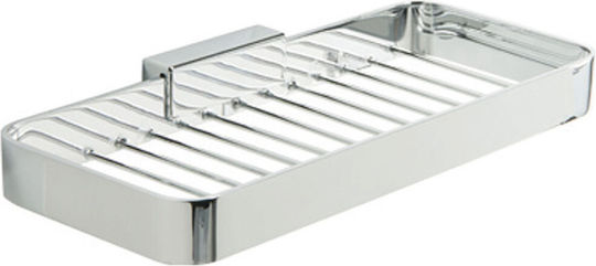 Inda Lea Wall-mounted Sponge Holder Metallic Silver