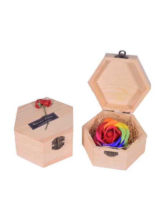 Artificial Decorative Branch Rose in Box 1pcs