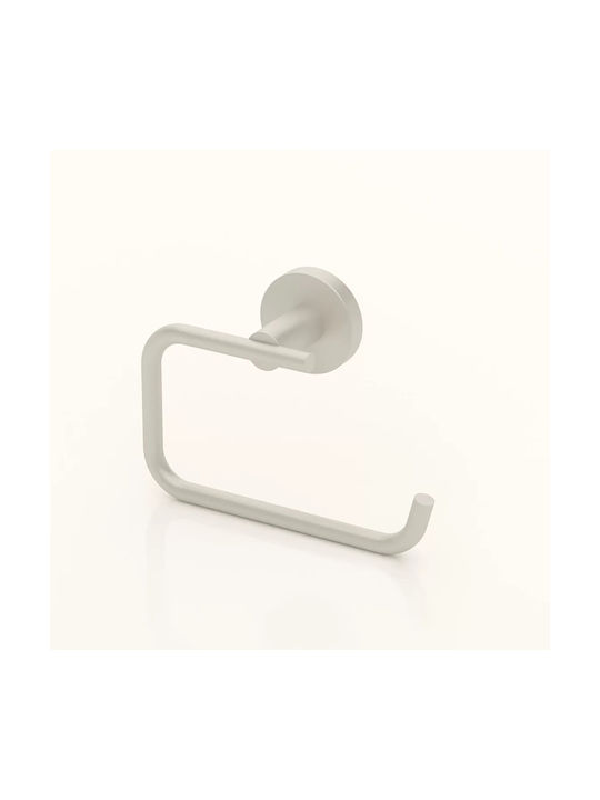 Tekno-Tel De perete Suport de hârtie Metal Albă