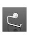 Tekno-Tel Metallic Paper Holder Wall Mounted White