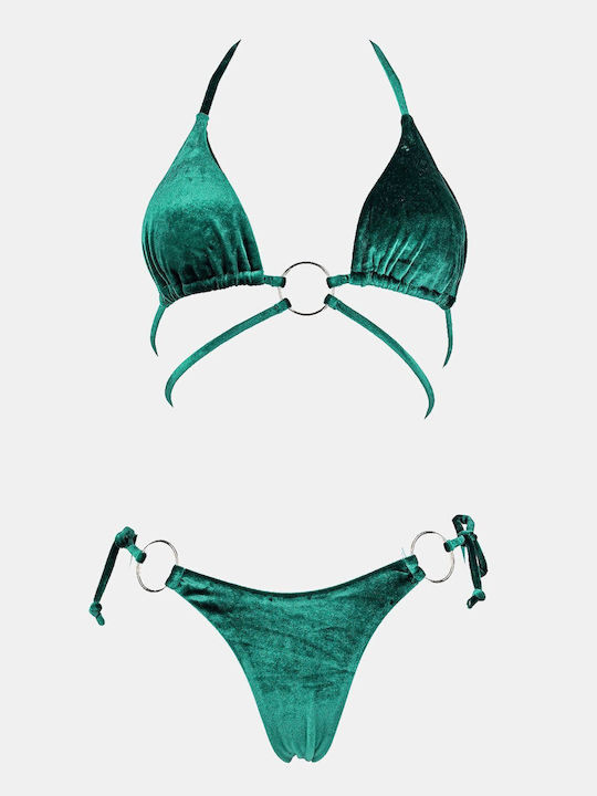 Decoro Set Bikini Dreieck mit Abnehmbarer Verst...